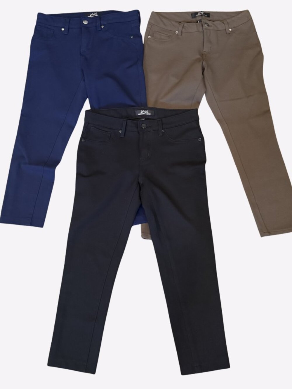 Lot of 3 Dress Pants Womens Sz Medium Business Casual Bloomingdales H+H